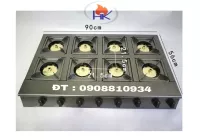 BẾP GA LIỀN LÒ TÁM LÒ 56CM