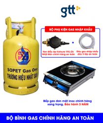 Bộ Bình Gas chính hãng bảo đảm an toàn giá rẻ