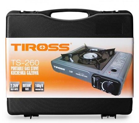 Bếp gas du lịch Tiross TS-260 - Tiêu chuẩn Châu Âu - Hàng chính hãng2