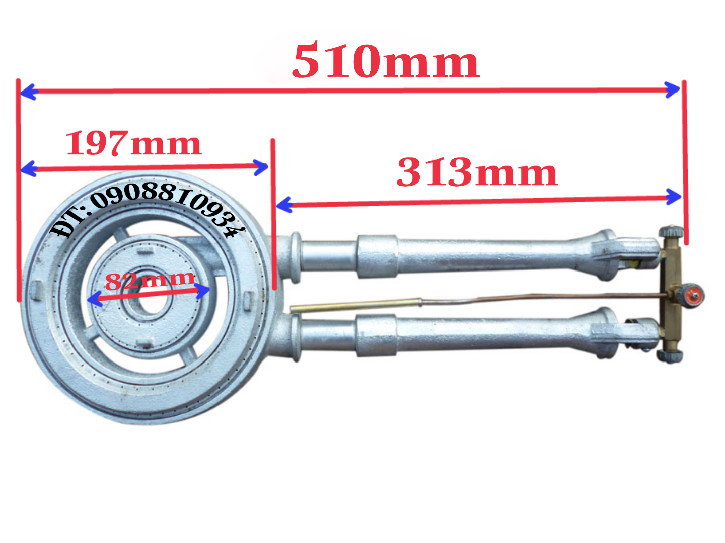 BẾP GAS CÔNG NGHIỆP KHÒ SOGO GT 7B