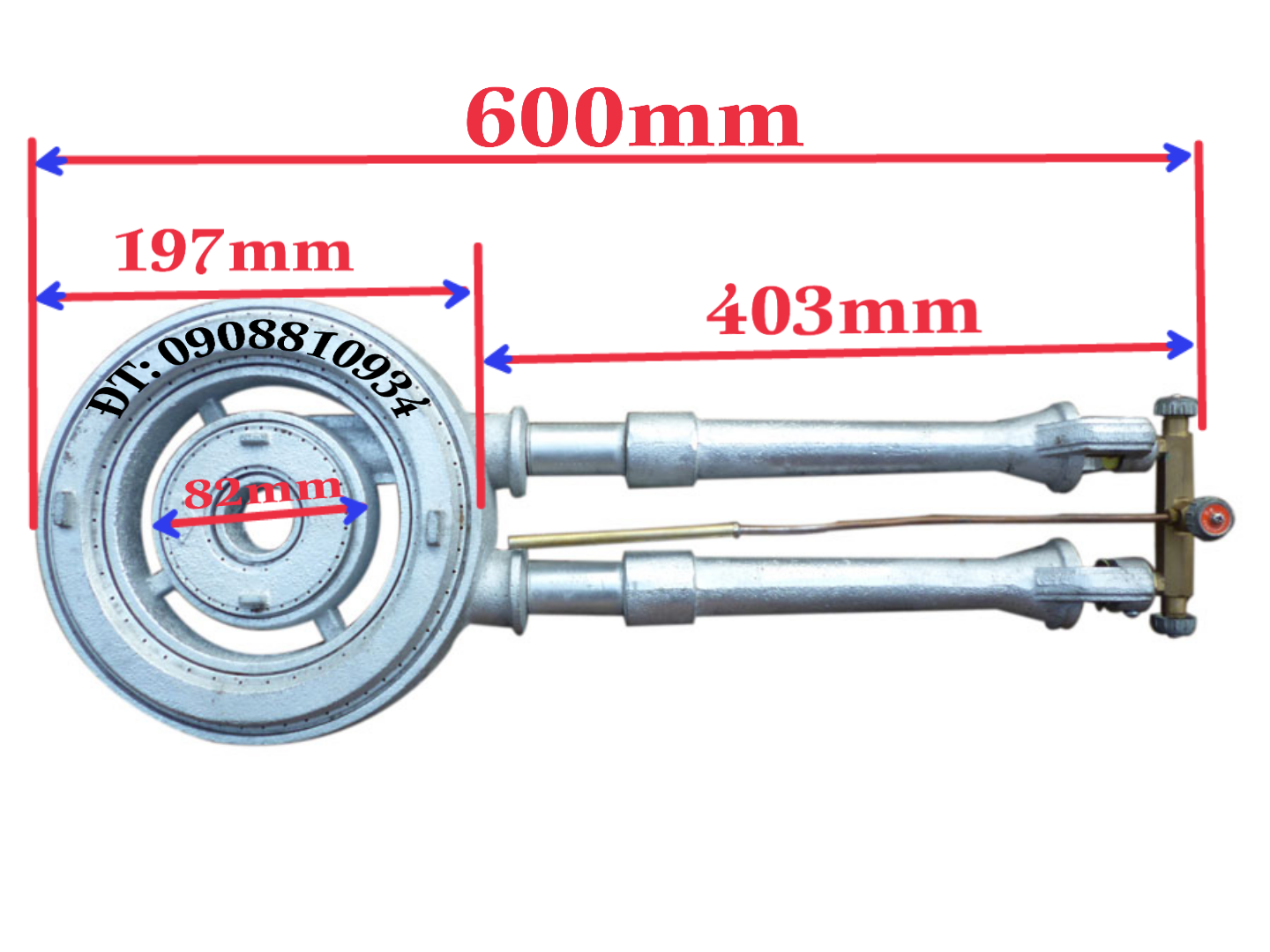 BẾP GAS CÔNG NGHIỆP KHÈ SOGO GT 7B2