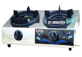 BẾP GAS CÔNG NGHIỆP 2 LÒ SOGO GT-208