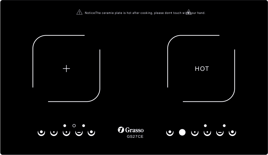 BẾP ĐIỆN TỪ GRASSO GS-27CE