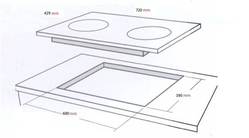 Mặt kính Schott Ceran (Đức) siêu bền, chịu nhiệt tới 800oC
Làm nóng nhanh gấp 2 lần bếp thường