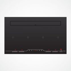 Bếp từ kết hợp hút mùi Malloca HIH-904 SLIM