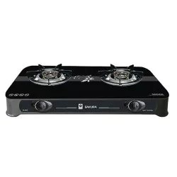 Bếp gas đôi dương kính Sakura SA-650G