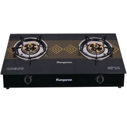 Bếp gas đôi dương kính Kangaroo KG515