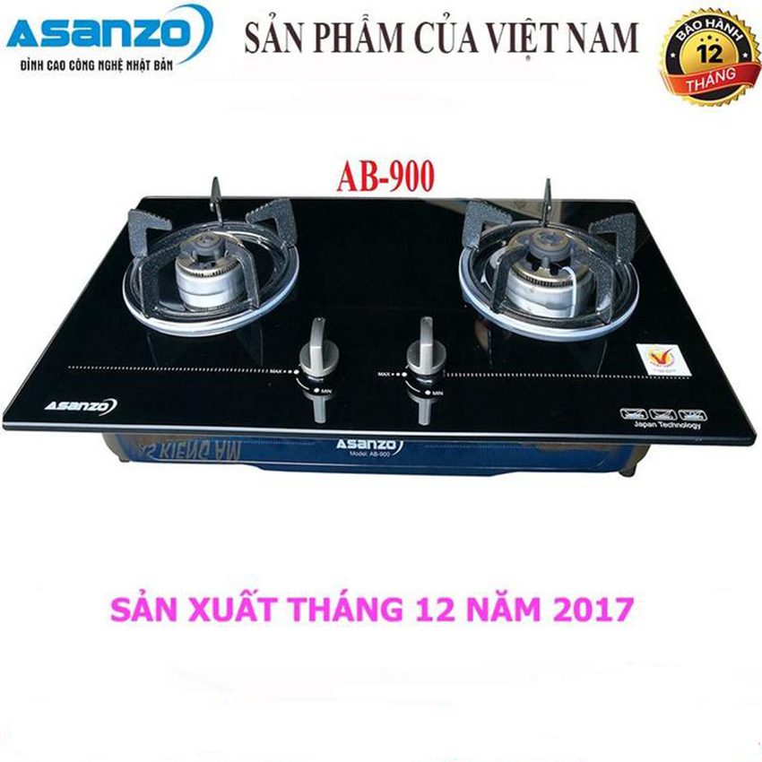 Bếp gas dương kính Asanzo AB-900