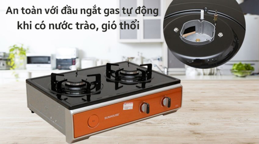 Mặt tráng men chống gỉ, chịu lực và chịu nhiệt tốt
Kiềng tráng men độc lập, siêu bền