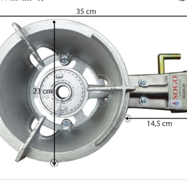 Bếp gas công nghiệp SOGO GT-3B
