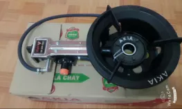 Bếp khè công nghiệp siêu tiết kiệm gas tặng van dây đầy đủ
