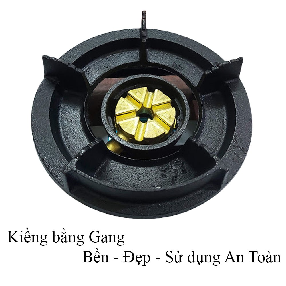 • Công nghệ inner burner tạo ngọn lửa khè xoáy tập trung 
• Lửa Mạnh – Lửa Xanh: Nấu nhanh chóng và tiết kiệm gas