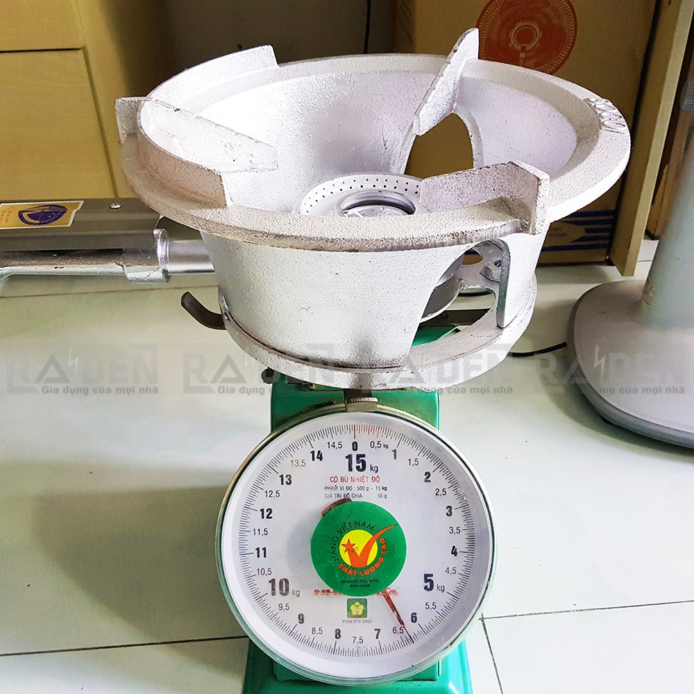 Công suất: 27.5 kW (23700 kCal/giờ)
Tiêu thụ ga: 2 kg/giờ
Loại ga: Bình ga lớn