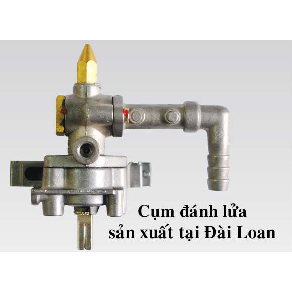 Khối lượng : 8,5 kg
Tiêu thụ gas : 7,4 kg/hr
Công tắt kỹ thuật : Đài Loan