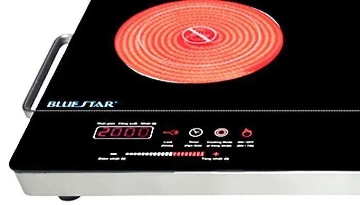 Bếp dương 1 hồng ngoại 1 từ 
Kiếng Ceramic chịu nhiệt, chịu lực cao.
Chức năng đơn giản, dễ sử dụng.
Lò hồng ngoại 2 vòng lửa
Công suất: 2000/1200W;