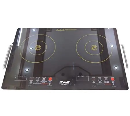 Bếp đôi hồng ngoại điện từ Alpha AL-817A