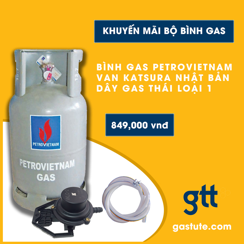 Bộ bình gas Petro