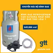 Bộ bình gas Petro