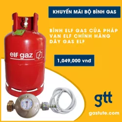 Bộ bình gas Elf Gas