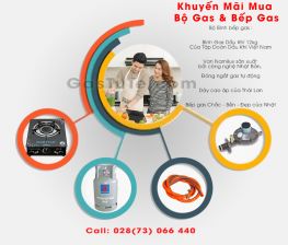 Bộ Bình Gas Bếp Đơn