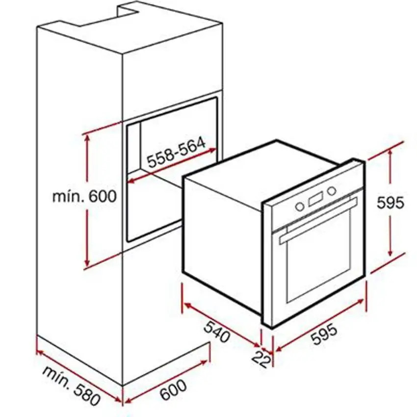 Lò nướng teka HS 720-2