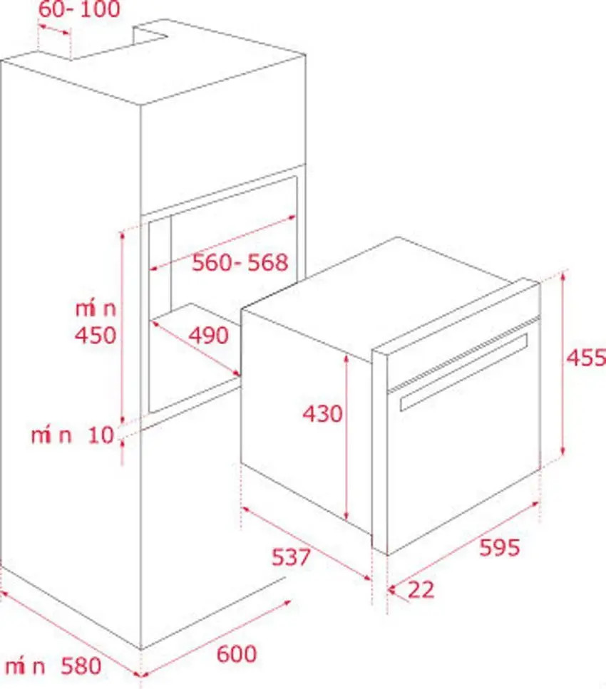 Lò nướng teka WISH HLC 840-3