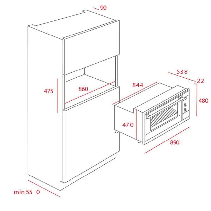 Lò nướng teka HL 940-3