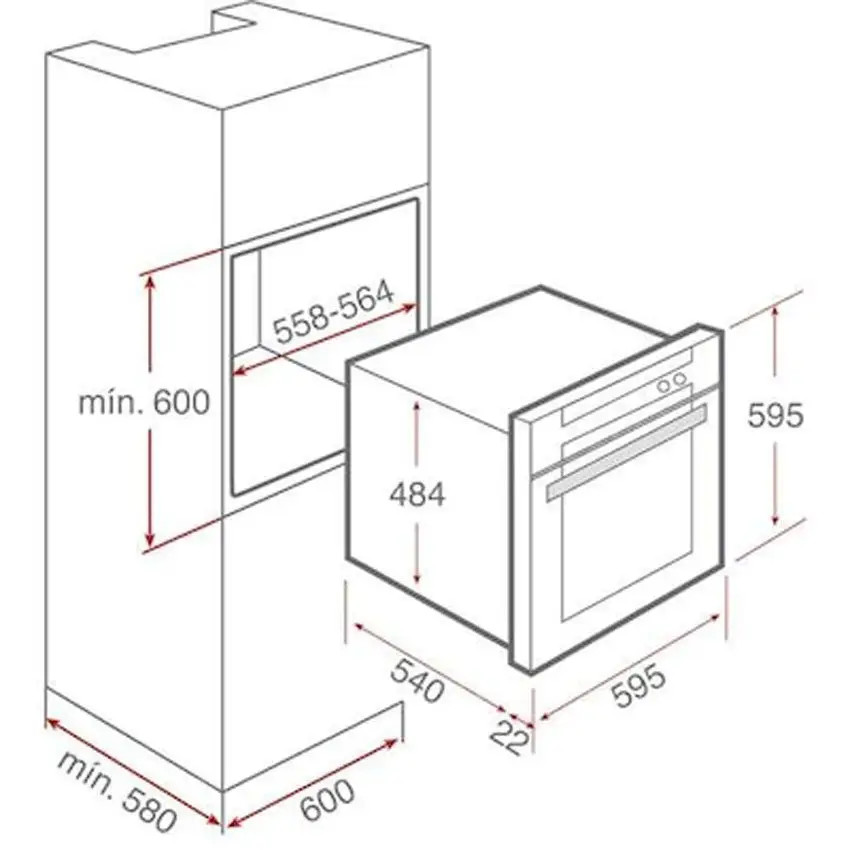 Lò nướng teka WISH HLB 840-2