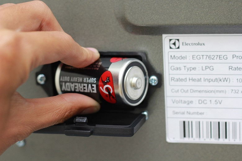 Bếp Gas Âm Electrolux EGT7627EG-1