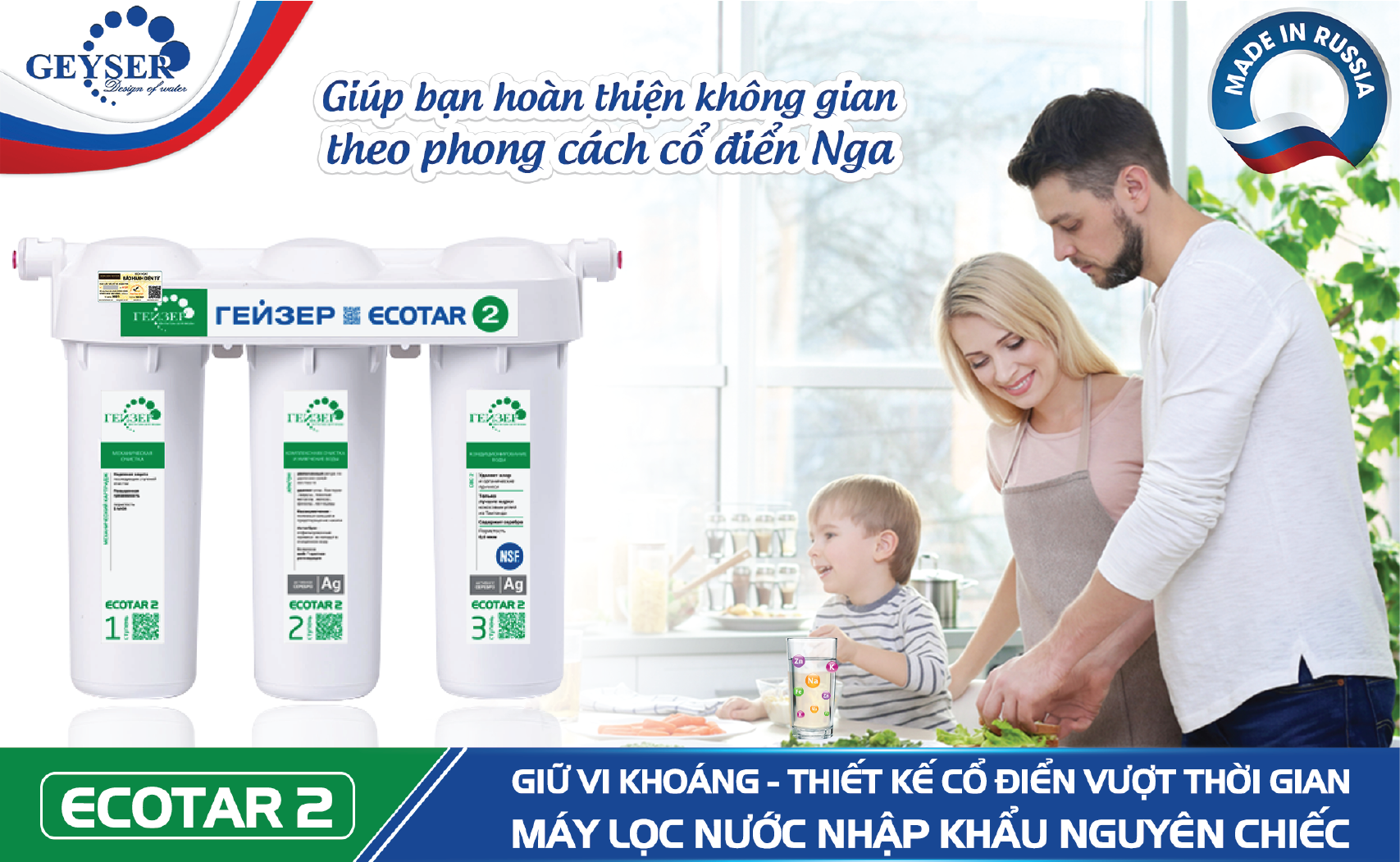 Máy Lọc Nước Nano Geyser Ecotar 2 – Nhập Khẩu Nga 100%-10