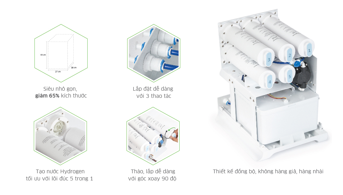 Máy lọc nước Kangaroo Hydrogen KG100HU-3