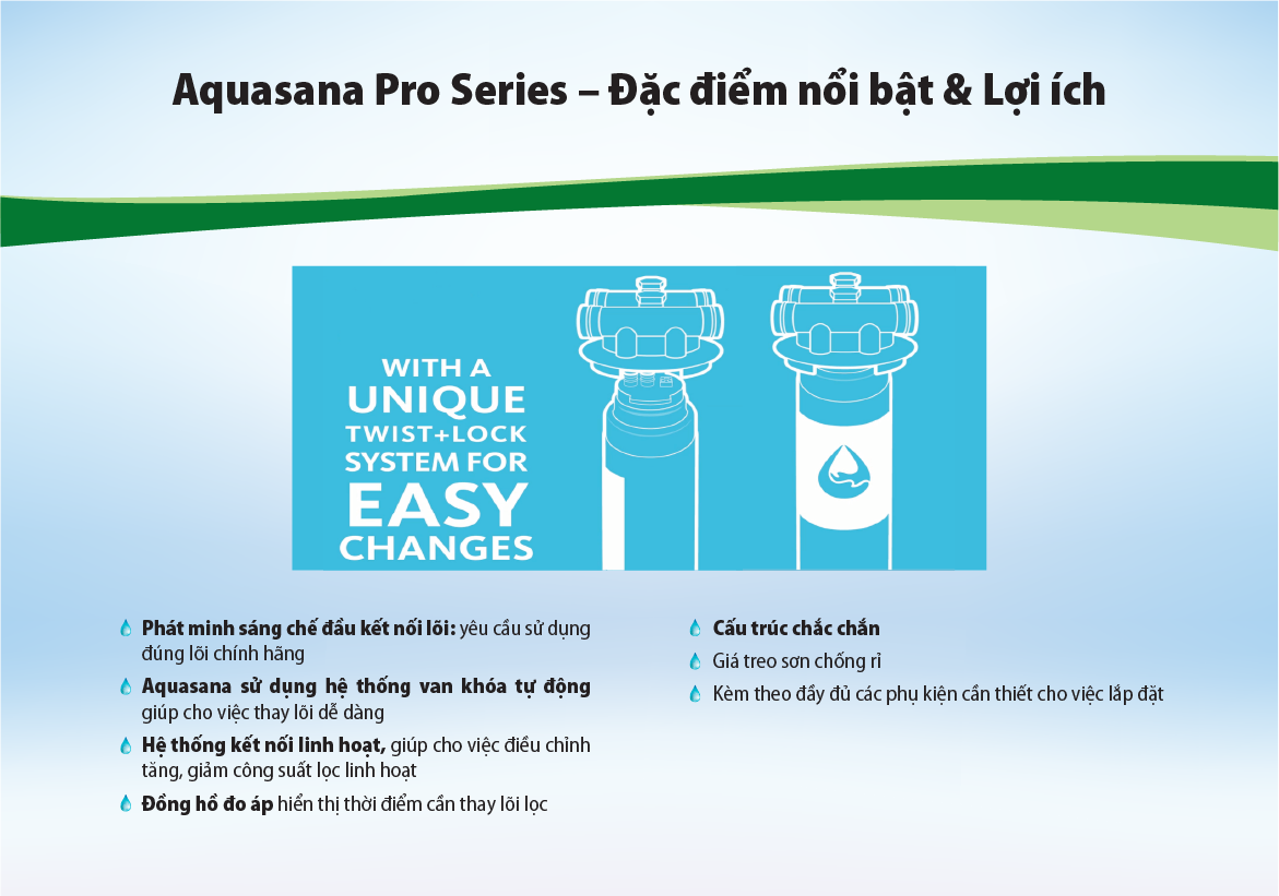 Máy Lọc Nước Sử Dụng Cho Máy Làm Đá Aquasana Pro-Series-4