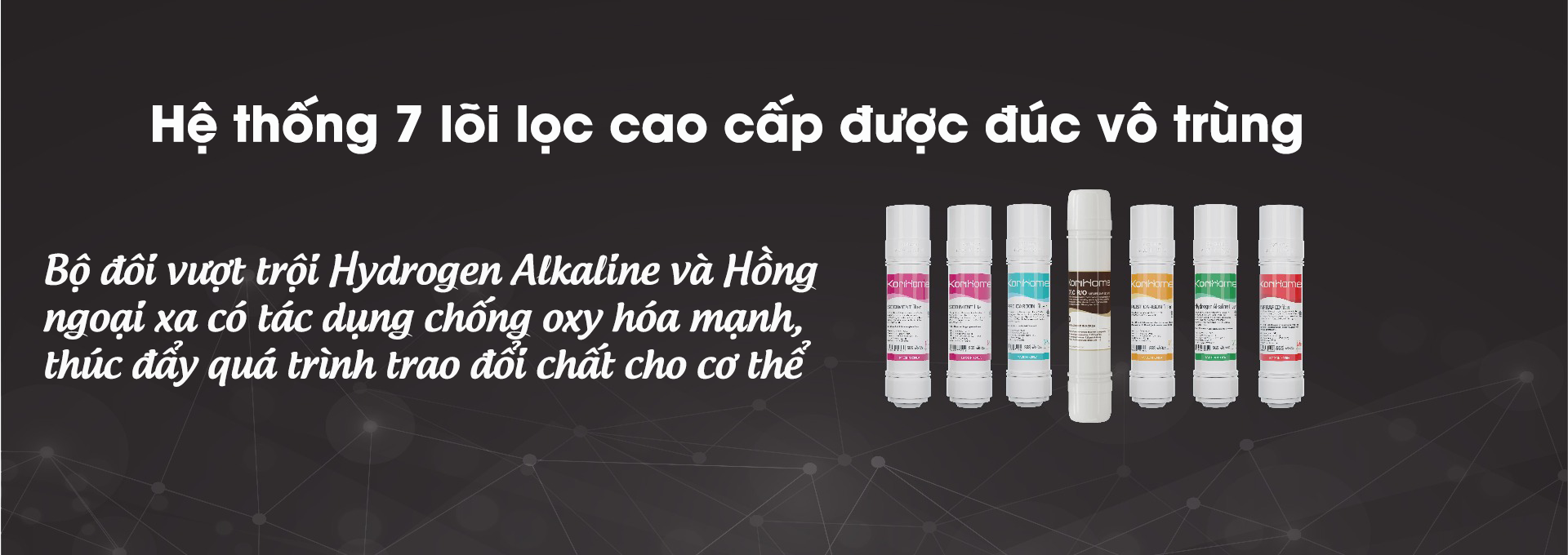 MÁY LỌC NƯỚC TÍCH HỢP NÓNG LẠNH KORIHOME WPK-928-6