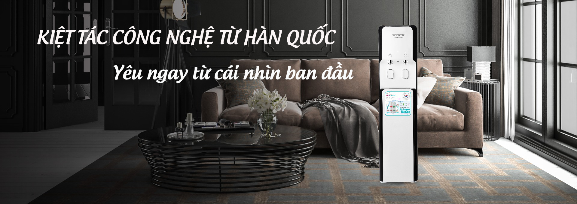 MÁY LỌC NƯỚC TÍCH HỢP NÓNG LẠNH KORIHOME WPK-928-2
