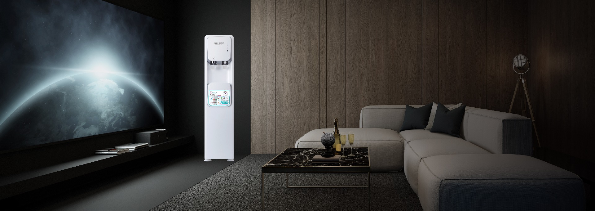 MÁY LỌC NƯỚC TÍCH HỢP NÓNG LẠNH KORIHOME WPK-906-78