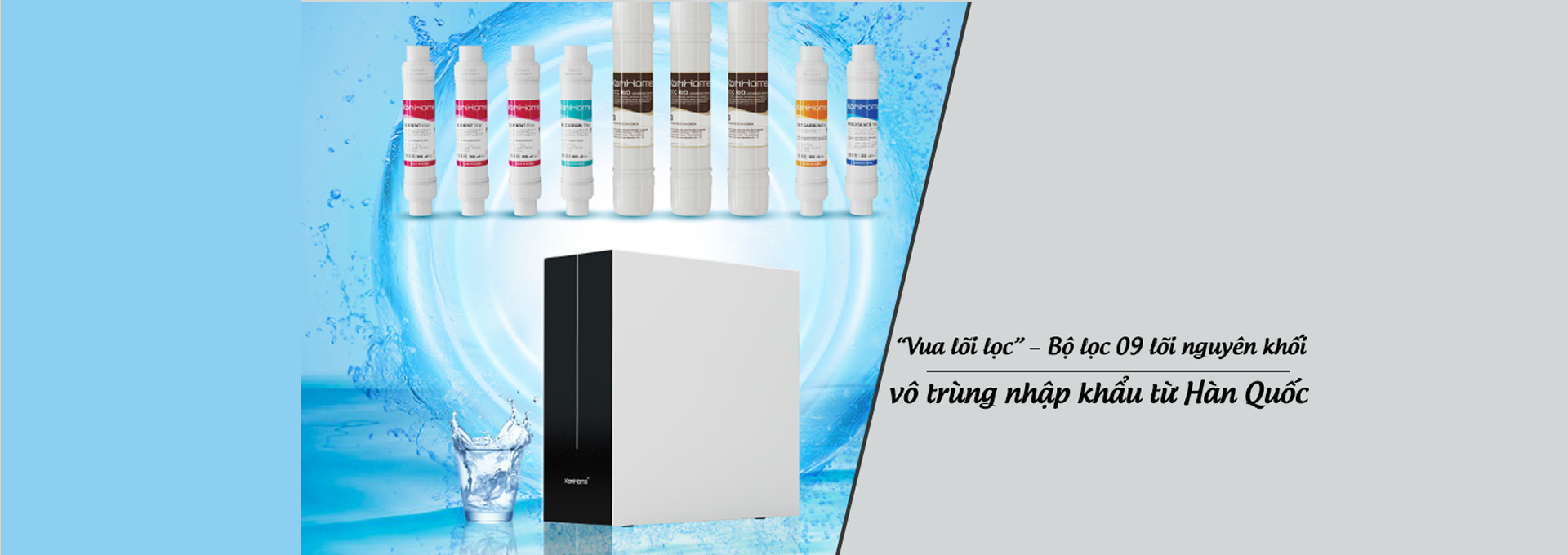 MÁY LỌC NƯỚC KORIHOME K-BOOK K93-7