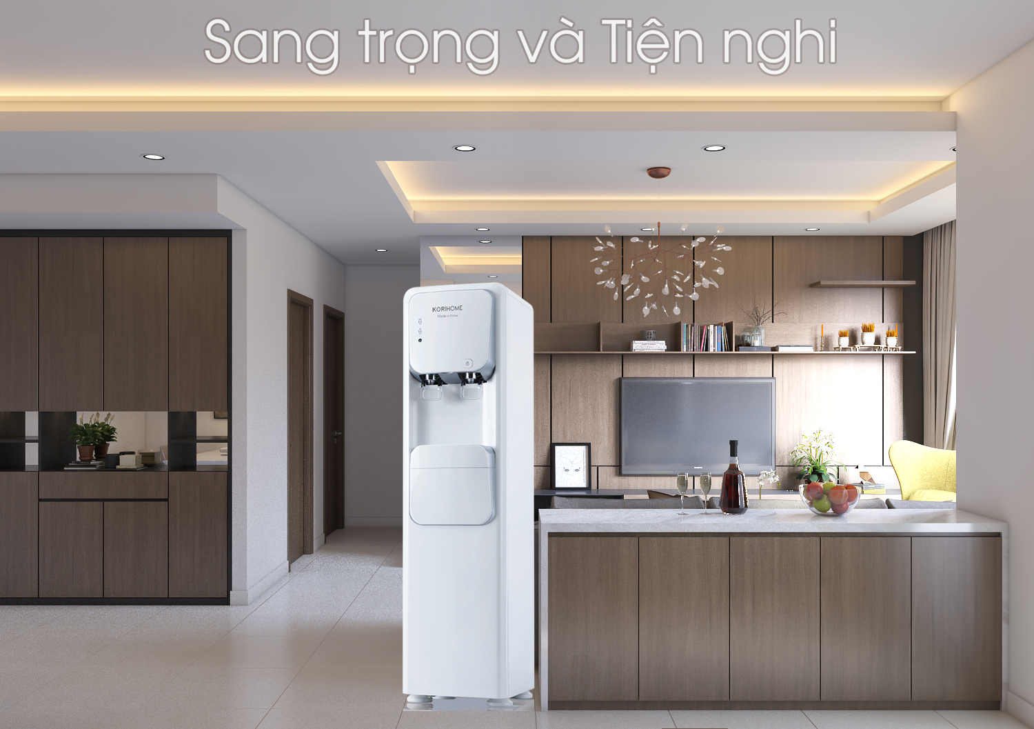 MÁY LỌC NƯỚC TÍCH HỢP NÓNG LẠNH KORIHOME WPK-916-9