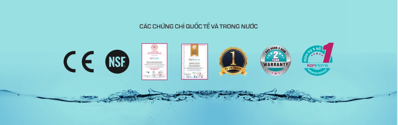 Máy lọc nước tích hợp nóng lạnh Hàn Quốc Korihome WPK-818-S-6