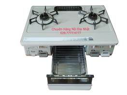 Bếp ga Nhật nội địa RINNAI mặt men RT64JH-R
