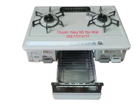 Bếp ga Nhật nội địa RINNAI mặt men RT64JH-R