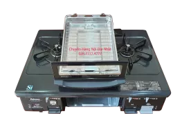 Bếp ga Nhật nội địa PALOMA mặt men IC-N90KB-L