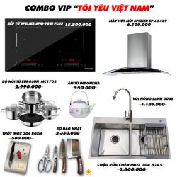 COMBO BẾP TỪ VIP 1 - KM 2-9 "TÔI YÊU VIỆT NAM"