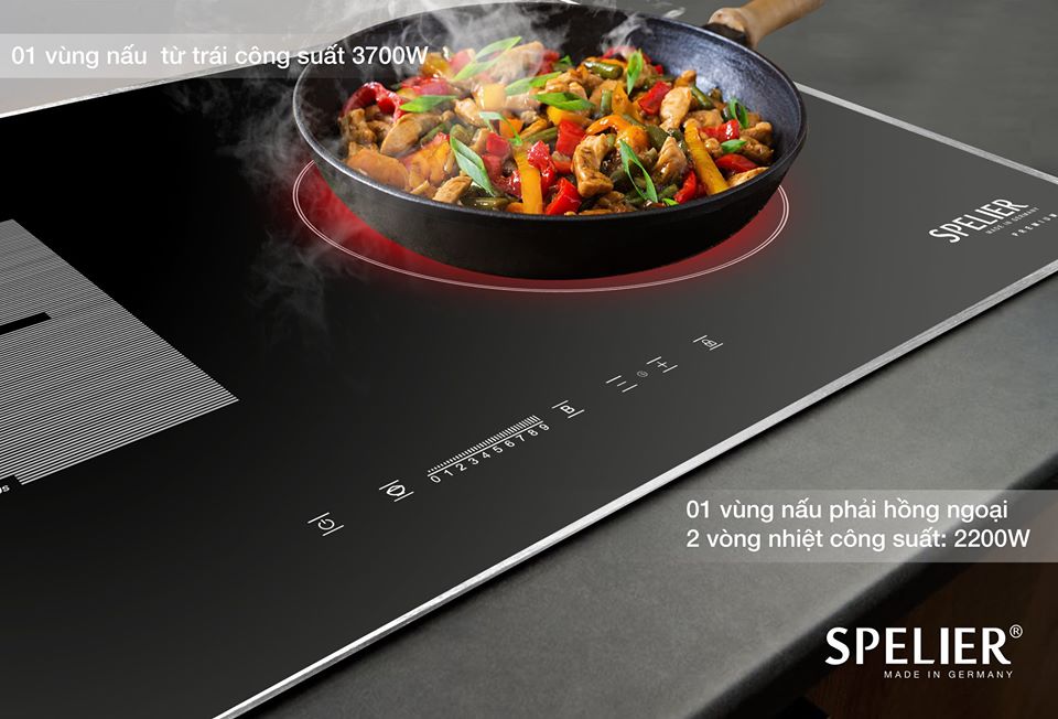 BẾP TỪ SPELIER SPE-HC928EG-3
