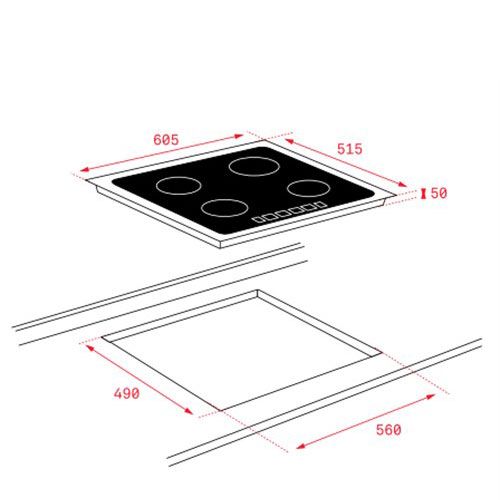 BẾP TỪ IZ 6320 WHITE-2