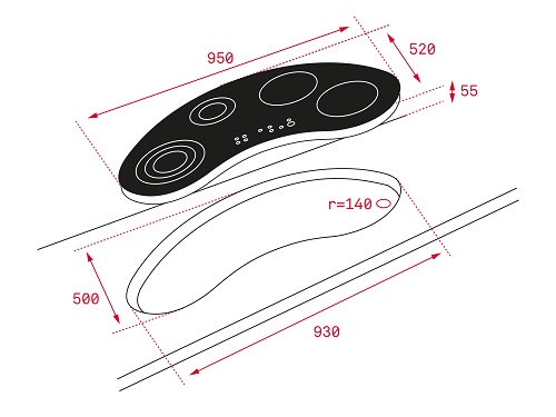 BẾP TỪ TEKA IRC 9430 KS-4