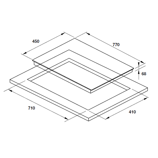 BẾP TỪ 2 VÙNG NẤU HAFELE HC-I772B-1