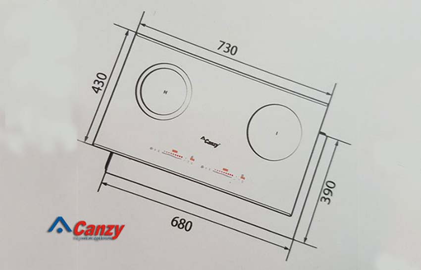 BẾP ĐIỆN TỪ CANZY CZ-930H-1