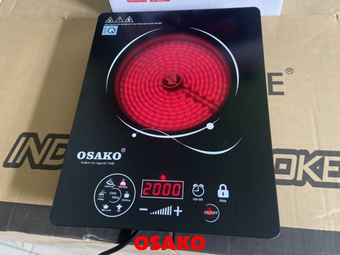 BẾP HỒNG NGOẠI ĐƠN OSAKO OHA-2020 CẢM ỨNG KHÔNG KÉN NỒI 3