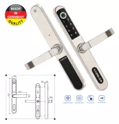 KHÓA CỬA NHÔM VÂN TAY KASSLER KL-599I- TIÊU CHUẨN CHỐNG NƯỚC