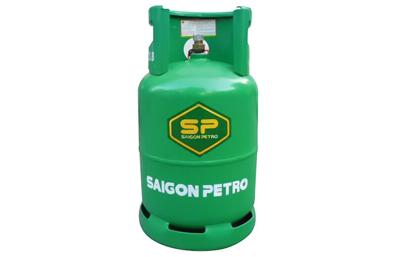 Bình Gas SaigonPetro SP Màu Xanh Lá 12kg